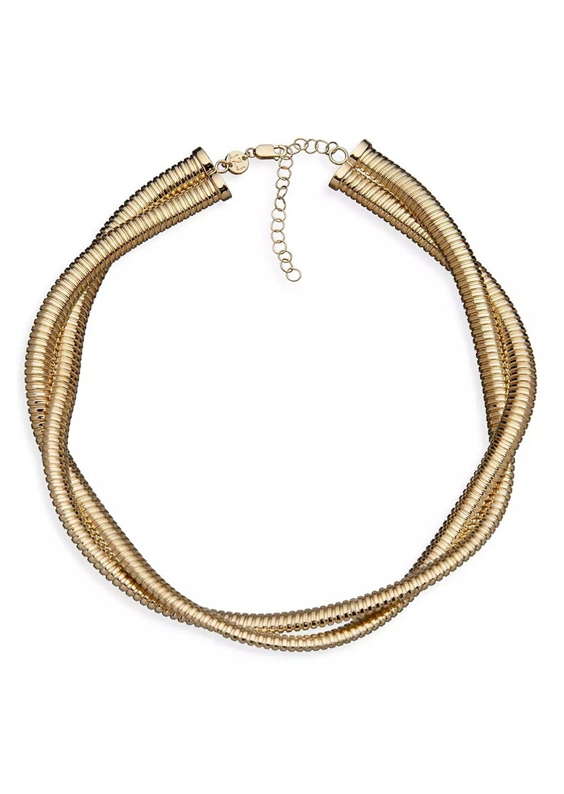 Jennifer Zeuner Jewelry Maude 18K-Gold-Plated Choker