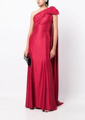 Jenny Packham Imogen one-shoulder draped gown