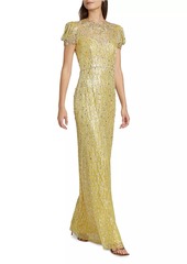 Jenny Packham Summer Party Aster Beaded Gown