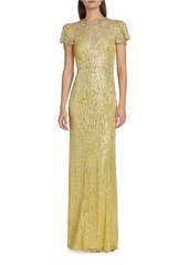 Jenny Packham Summer Party Aster Beaded Gown