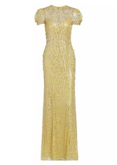 Jenny Packham Summer Party Aster Beaded Gown