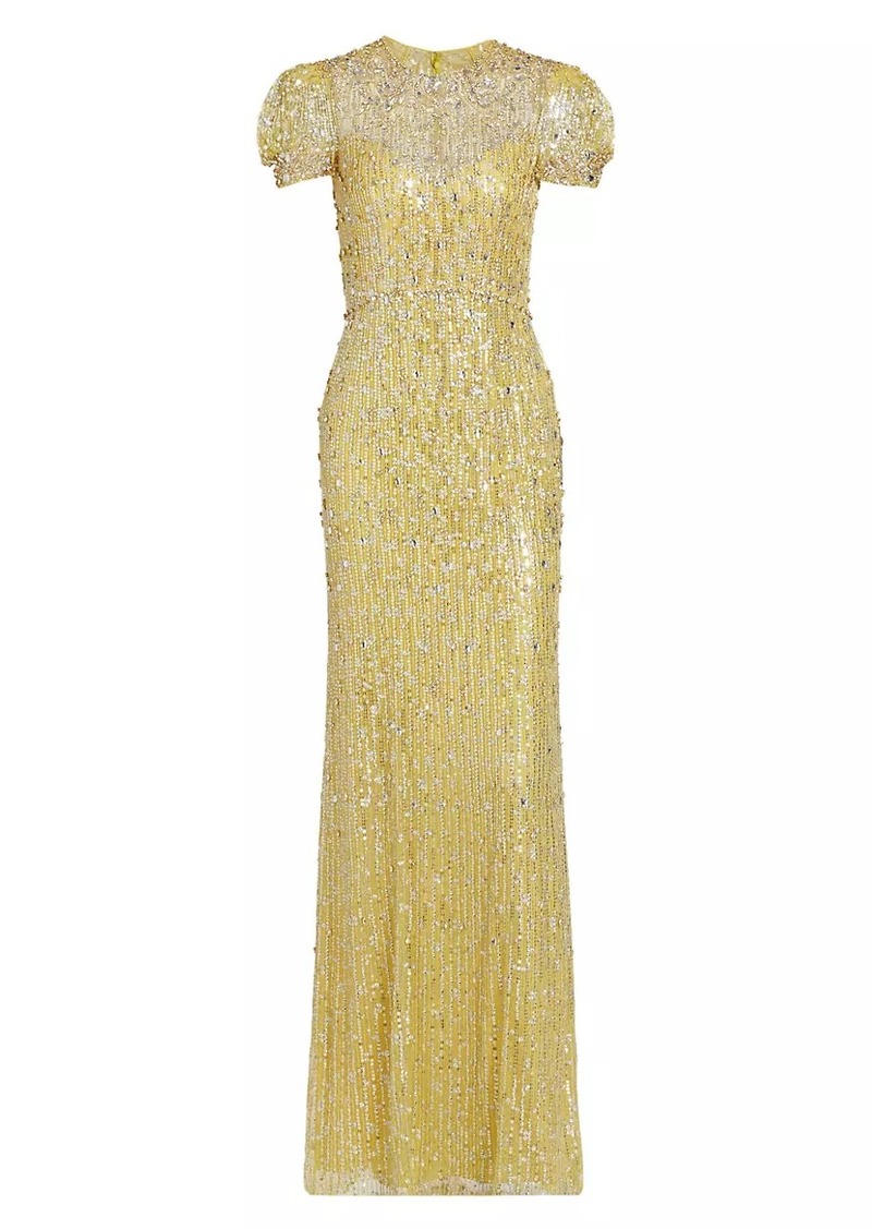 Jenny Packham Summer Party Aster Beaded Gown