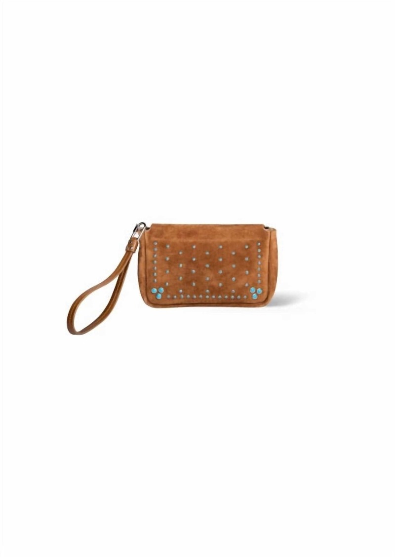 Jerome Dreyfuss Clap M Clutch In Taos Turquoise