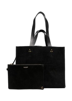 JEROME DREYFUSS medium Léon leather tote bag