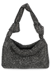 Jessica McClintock Everleigh Crystal Mesh Shoulder Bag in 56N-Gunmetal at Nordstrom Rack