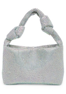 Jessica McClintock Everleigh Crystal Mesh Shoulder Bag in Irridescent Silver at Nordstrom Rack