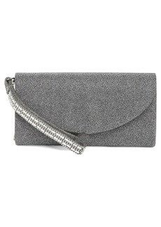 Jessica McClintock Vienna Wristlet Clutch in Pewter at Nordstrom Rack