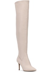 Jessica Simpson Abrine Womens Snake Skin Tall Over-The-Knee Boots
