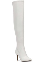 Jessica Simpson Abrine Womens Snake Skin Tall Over-The-Knee Boots