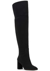 Jessica Simpson Akemi Womens Faux Suede Pointed Over-The-Knee Boots