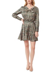 Jessica Simpson Davina Womens Floral Mini Fit & Flare Dress