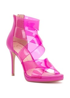 Jessica Simpson Dysti Clear Sandal in Calypso Pink at Nordstrom