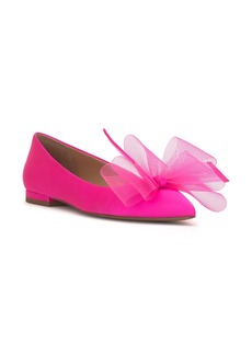 Jessica Simpson Elspeth Pointed Toe Flat in Valley Pink at Nordstrom Rack