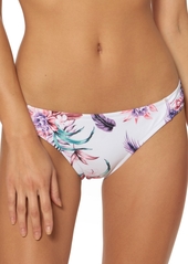 Jessica Simpson Floral-Print Hipster Bikini Bottoms Women's Swimsuit