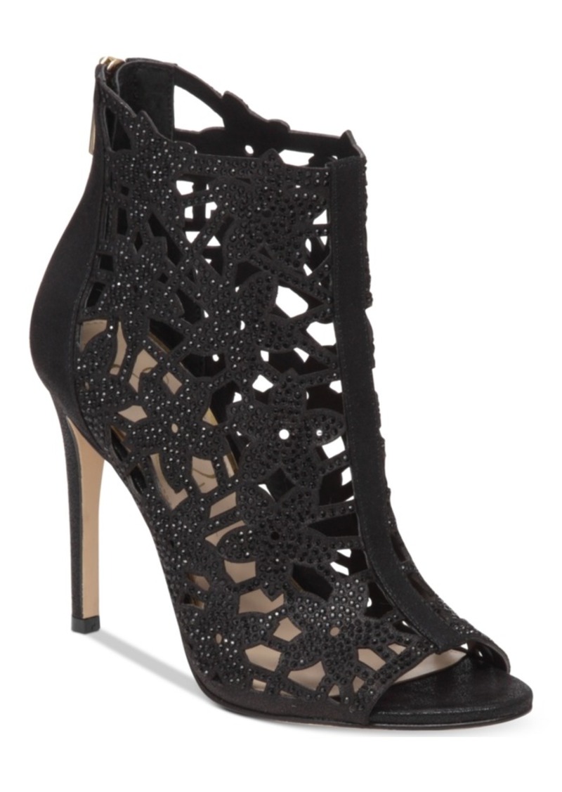 Jessica Simpson Jessica Simpson Gessina Embellished Peep-Toe Evening ...