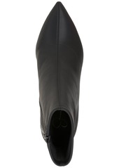 Jessica Simpson Grijalva Stiletto Ankle Booties - Malbec Faux Leather