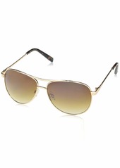 Jessica Simpson Women's J106 Stylish Iconic UV Protective Metal Aviator Sunglasses | Wear All-Year | Glam Gifts for Women