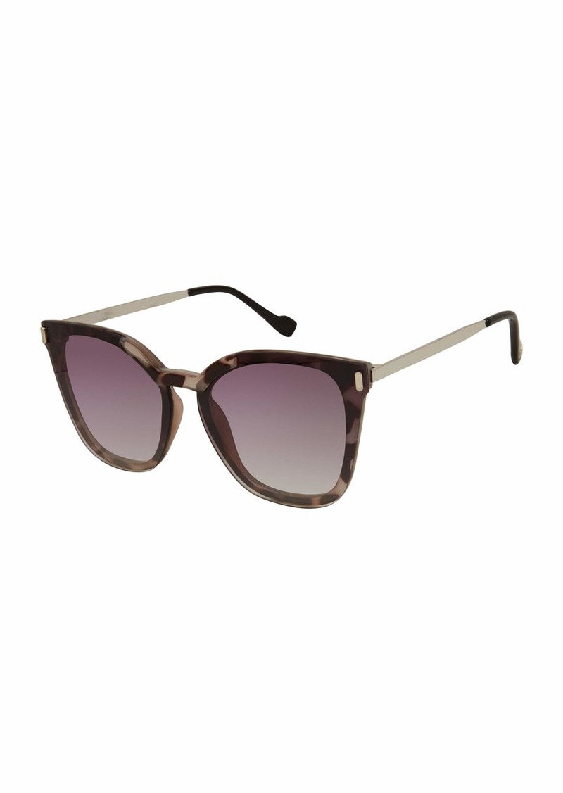 Jessica Simpson Square Glam Sunglasses