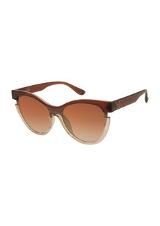 Jessica Simpson womens J6019 Mod Shield UV Protective Women s Cat Eye Sunglasses Glam Gifts for Women   mm US