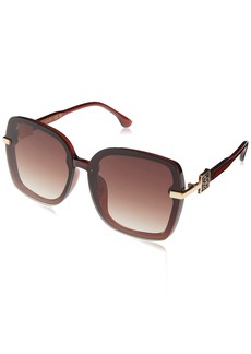 Jessica Simpson Womens J6112 Oversized Square Sunglasses With 100% Uv Protection. Glam Gifts For Her 64 Mm  64 Mm US