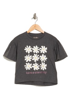 Jessica Simpson Kids' Good Times Graphic T-Shirt in Charcoal Grey at Nordstrom Rack