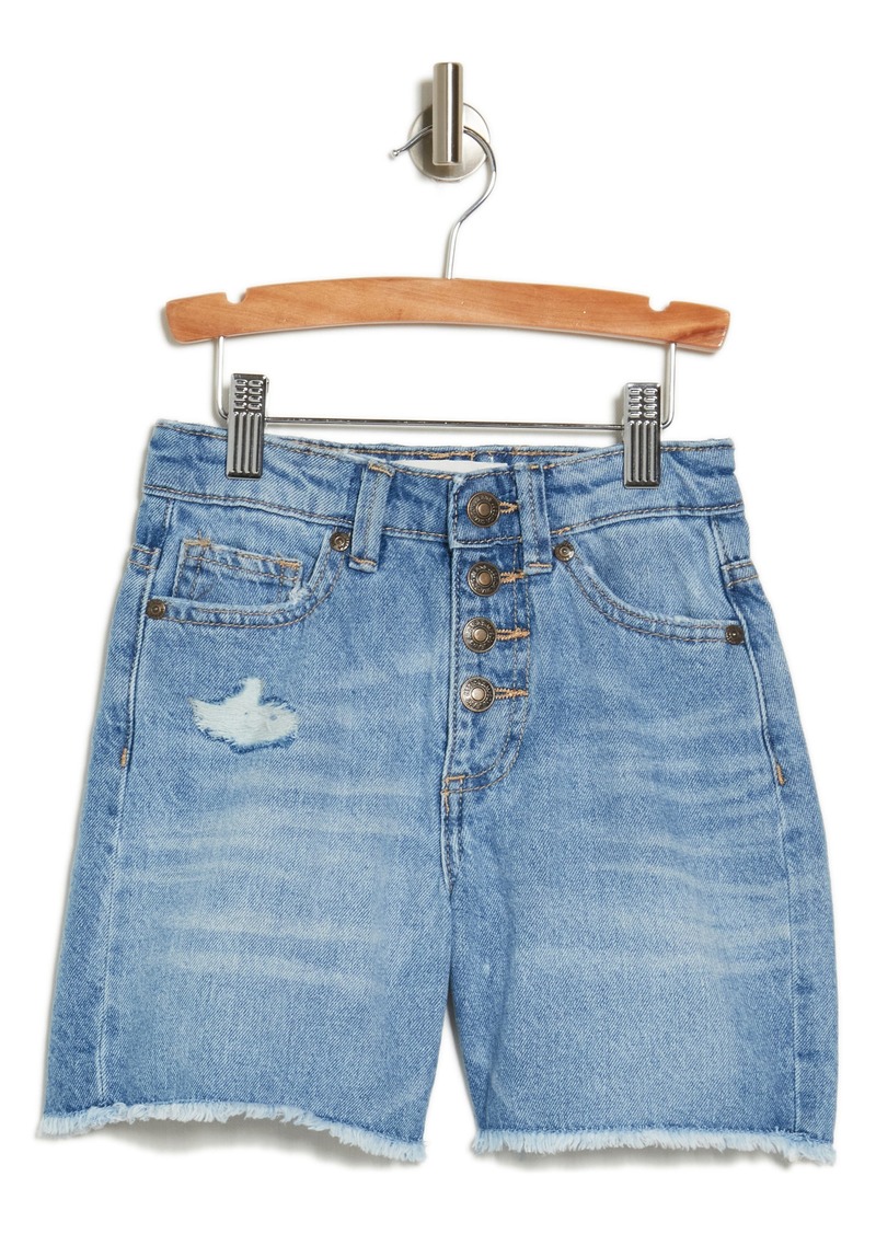 Jessica Simpson Kids' Relax Bermuda Shorts in Light Wash at Nordstrom Rack