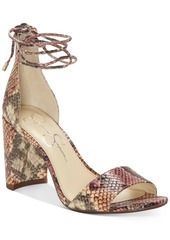 Jessica Simpson Women's Nehah Ankle-Tie Dress Sandals Women's Shoes