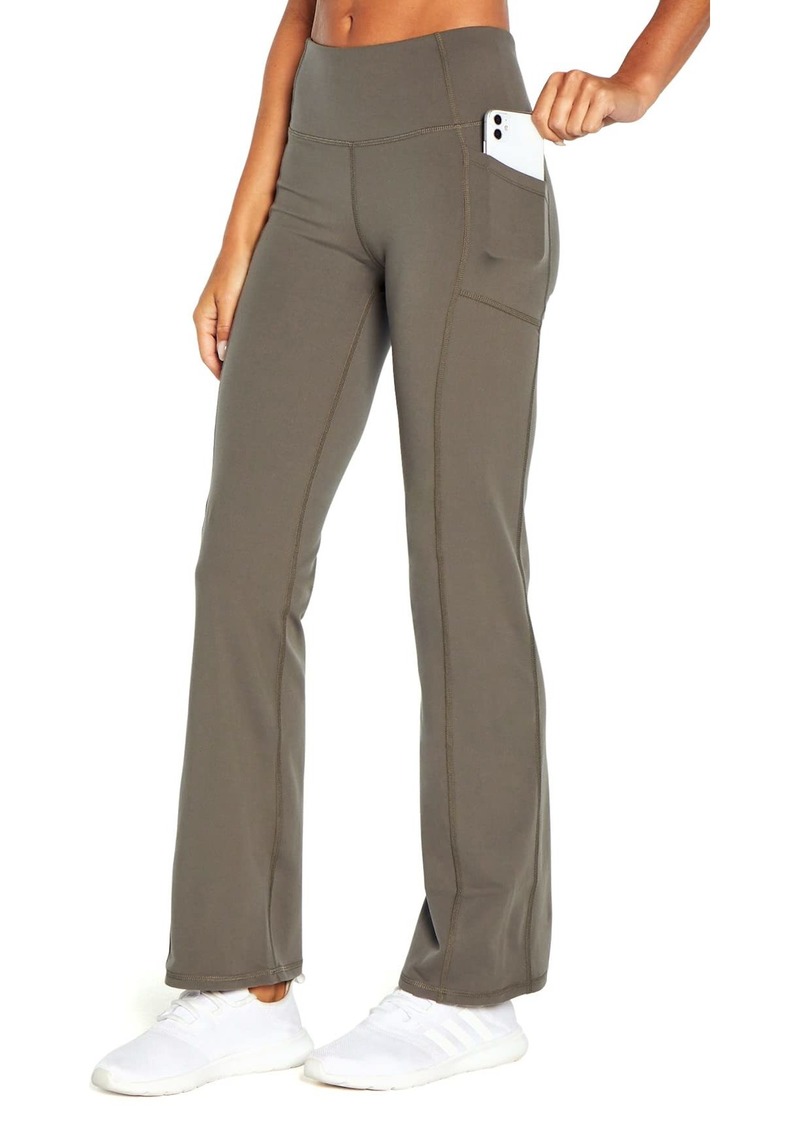 Jessica Simpson Sportswear Women's Tummy Control Bootcut Pocket Pant