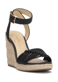 Jessica Simpson Talise Ankle Strap Espadrille Platform Wedge Sandal