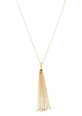 Jessica Simpson Tassel Pendant Necklace, 29" + 2" Ext