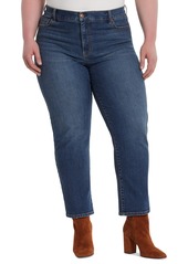 Jessica Simpson Trendy Plus Size Harmony Straight-Leg Jeans - Particles