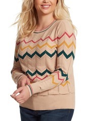 Jessica Simpson Trendy Plus Size Marcelina Striped Sweater