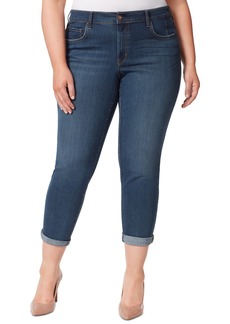 Jessica Simpson Trendy Plus Size Mika Best Friend Skinny Jeans - Wright