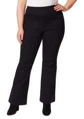 Jessica Simpson Trendy Plus Size Pull-On Flare Jeans - Flawless