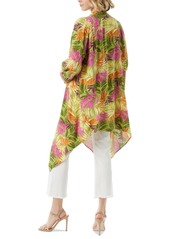 Jessica Simpson Women's Agnette Hilow Long-Sleeve Kimono - Pickled Pepper