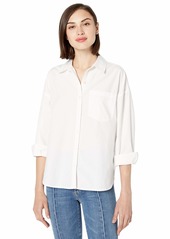Jessica Simpson Women's Axl Long Sleeve Button Up Shirt  XSmall