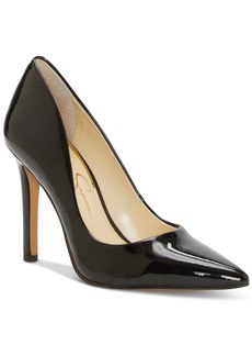 Jessica Simpson Women's Cassani Pointed-Toe Pumps - Black Patent