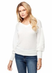 Jessica Simpson Women's Plus Size Corrin Drop Shoulder Light Weight Sweater
