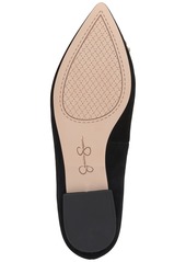 Jessica Simpson Women's Elika Pointed-Toe Embellished Ballet Flats - Gold Synthetic