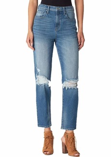 Jessica Simpson Women's Infinite High Rise Slim Straight Leg Jean