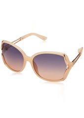 Jessica Simpson J6011 Beautiful Women's Butterfly Sunglasses with 100% UV Protection. Glam Gifts for Her