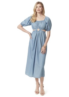 Jessica Simpson Women's Jacklyn Cut Out Short Sleeve Maxi Dress