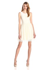 Jessica Simpson Women's Lace Fit and Flare Dress