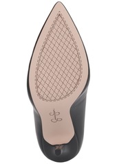 Jessica Simpson Women's Levila Slip-On Pointed-Toe Pumps - Black Leather
