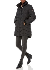 Jessica Simpson womens Long Puffer Jacket Down Alternative Coat   US
