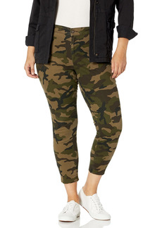 Jessica Simpson Women's Misses Adored Curvy High Rise Ankle Skinny Jean FORAGERS CAMO  Regular