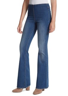 Jessica Simpson Women's Misses Effortless High Rise Pull On Flare Jean