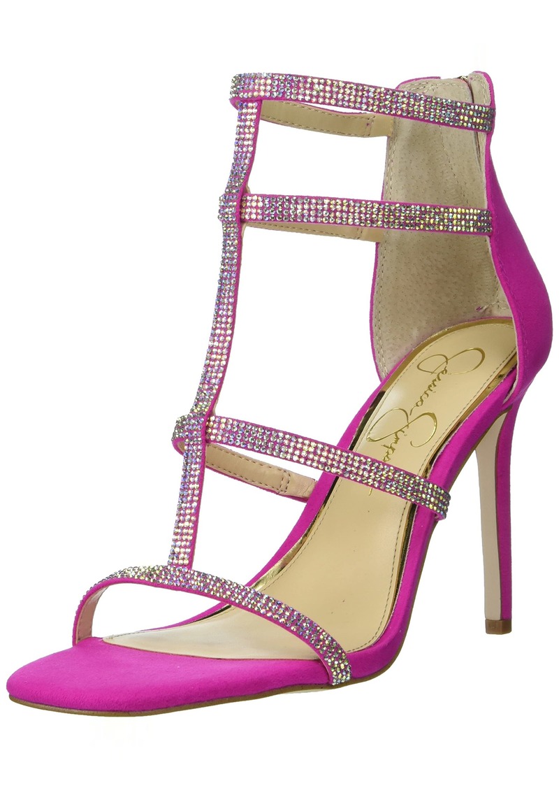 Jessica Simpson Women's Oliana Embellished Heeled Sandal