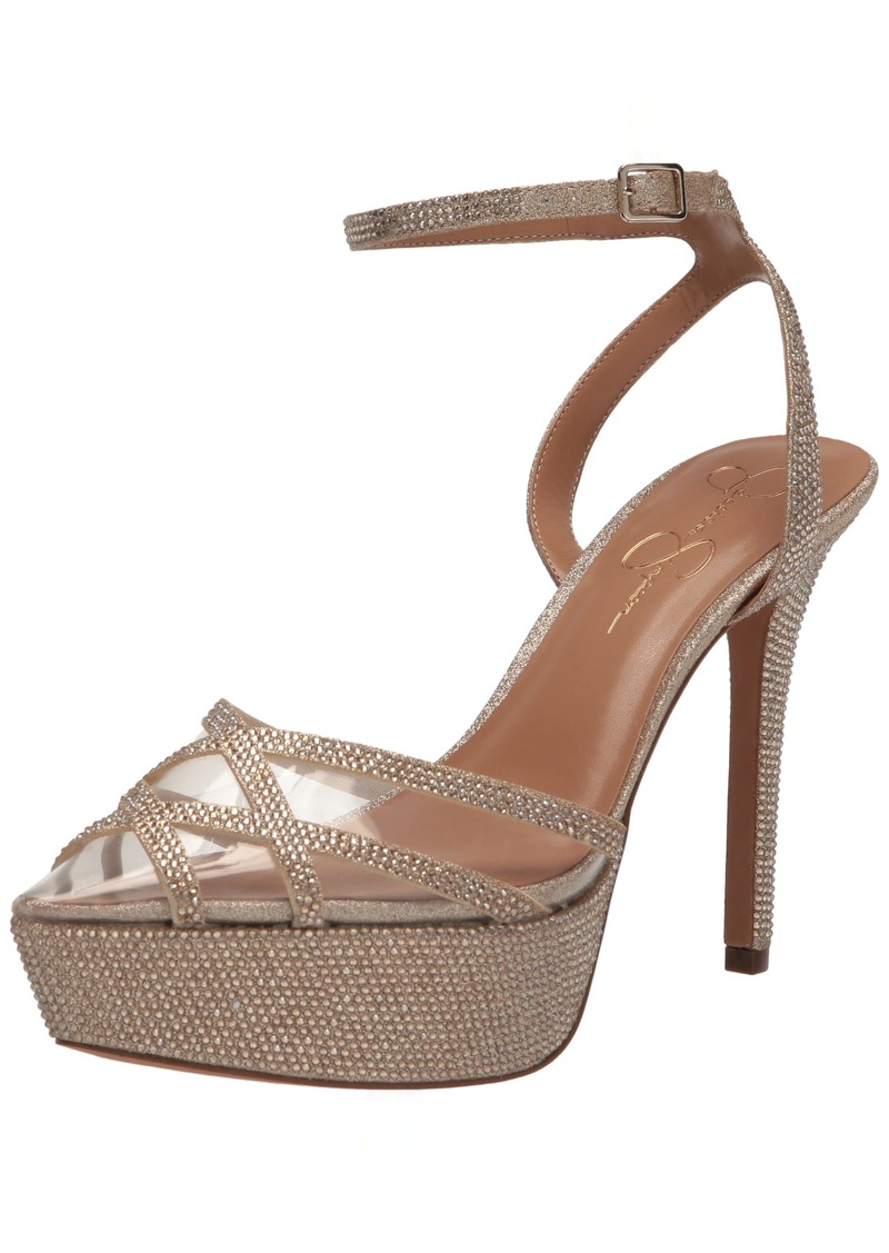 Jessica Simpson Women's Oluina Embellished Platform Pump