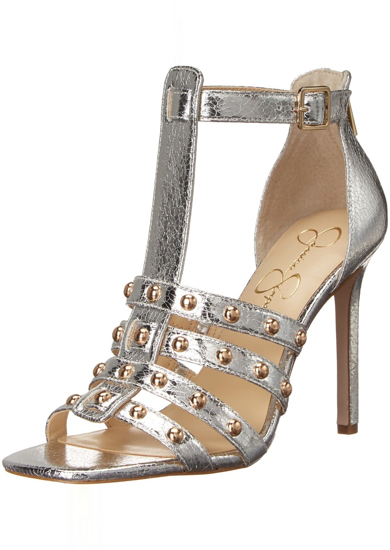 Jessica Simpson Women's Oprina Caged High Heel Heeled Sandal